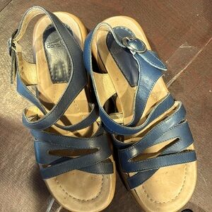 Dansko Lolita strappy sandals in blue